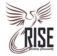 Logo of Recovery Mobile Clinic with a stylized bird and wings design.